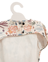 Menoum Menoum MNM-BML-002 Bavoir à manches longues - Sous l'océan - Menoum Menoum vendu par Veille sur toi