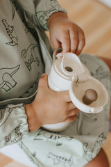 Menoum Menoum MNM-BOTTLE-03 Bouteille isotherme - Beige - Menoum Menoum vendu par Veille sur toi