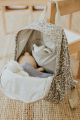 Menoum Menoum Sac-à-dos - Fleurs bleues - Menoum Menoum vendu par Veille sur toi