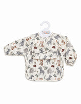 Menoum MNM-BML-016 Long-sleeved bib - Safari - Menoum vendu par Veille sur toi