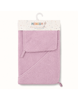 Menoum MNM-SB-001 Serviette de bain pour enfant - Rose-lilas - Menoum vendu par Veille sur toi