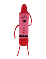 MerryMakers 1833 Peluche crayon 12" - Rébellion chez les crayons - Rouge - MerryMakers vendu par Veille sur toi