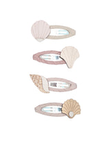 Mimi & Lula 14200167 Barrette clip pour cheveux - Ensemble de 4 - Mimi & Lula Coquillage vendu par Veille sur toi