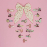 Mimi & Lula 18203923 Barrette clip pour cheveux - Ensemble de 4 - Fruit d'été - Mimi & Lula vendu par Veille sur toi