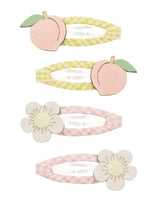 Mimi & Lula 18209823 Barrette clip pour cheveux - Ensemble de 4 - Pêche - Mimi & Lula vendu par Veille sur toi