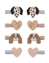 Mimi & Lula 19210622 Mini Barrette clip pour cheveux - Ensemble de 8 - Chien - Mimi & Lula vendu par Veille sur toi