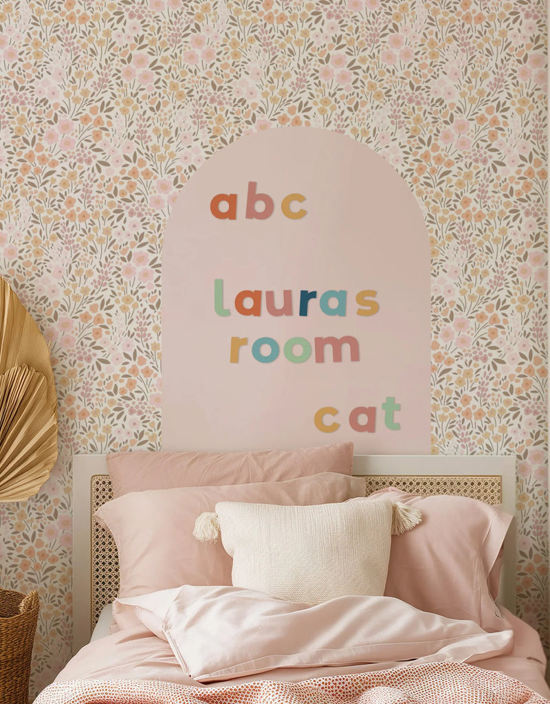 Arch Magnetic Wall Decal - Blush - The Type Set Co.