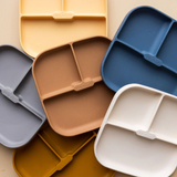 Minika ⚜ Assiette avec succion en silicone - Minika vendu par Veille sur toi