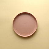 Minika ⚜ AssiettePailleBlé-Sorbet Assiette en paille de blé - Minika Sorbet vendu par Veille sur toi