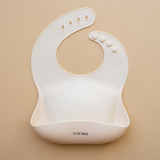 Minika ⚜ BavoirSilicone-Coquille Bavoir en silicone - Minika Coquille vendu par Veille sur toi