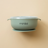 Minika ⚜ BolCouvercle-Sauge Bol avec couvercle - Minika Sauge vendu par Veille sur toi
