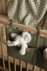 Minika ⚜ PochetteRangement-Feuille Pochette de rangement pour lit de bébé - Feuille - Minika vendu par Veille sur toi