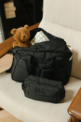 Minika ⚜ SacCouches-Noir Sac à couches - Noir - Minika vendu par Veille sur toi