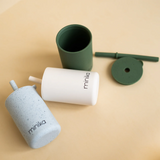 Minika ⚜ Verre avec paille et couvercle - Minika vendu par Veille sur toi