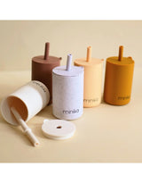 Minika ⚜ Verre avec paille et couvercle - Minika vendu par Veille sur toi