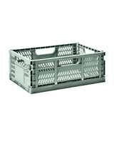 Folding crate - Green - 3 Sprouts