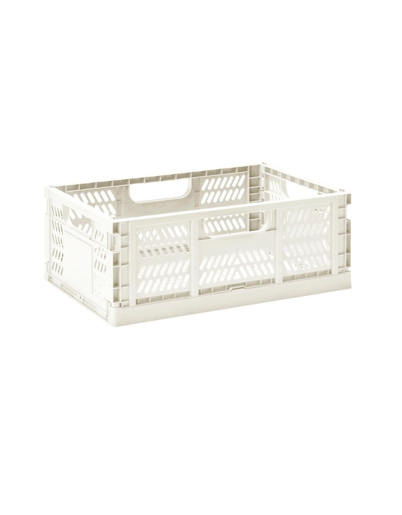 Folding crate - Cream - 3 Sprouts