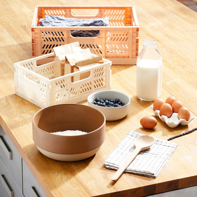 Folding crate - Clay - 3 Sprouts