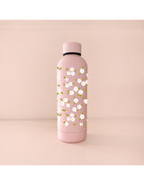 Mömy ⚜ MöMY-BouteilleAcierInox-RoseBloomBlanc Bouteille en acier inoxydable - Rose bloom blanc - Mömy vendu par Veille sur toi