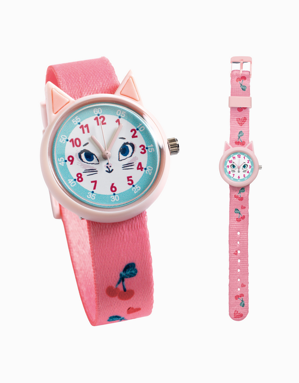 Montre pour enfant - Chat - Djeco