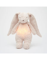 Moonie KRO2 Peluche Sonore en Coton Biologique avec Veilleuse 2.0 - Lapin Rose - Moonie vendu par Veille sur toi
