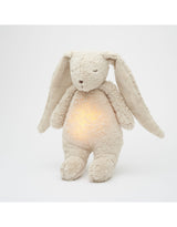 Moonie KSA2 Peluche Sonore en Coton Biologique avec Veilleuse 2.0 - Lapin Sable - Moonie vendu par Veille sur toi