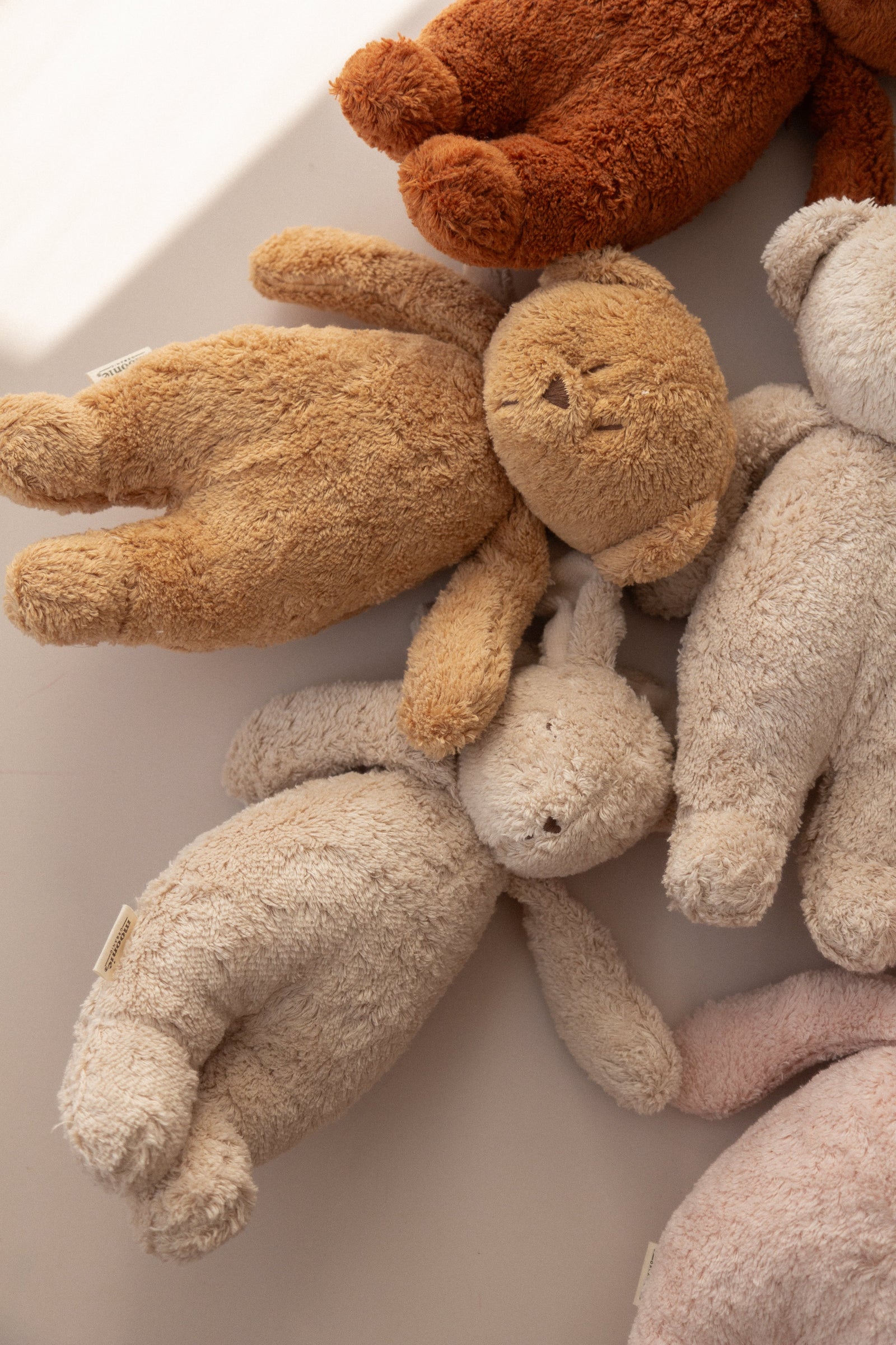 Veille sur toi - Nightlight & Pink Noise Plush in Organic Cotton