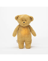 Moonie MHO2 Peluche Sonore en Coton Biologique avec Veilleuse 2.0 - Ourson Miel - Moonie vendu par Veille sur toi