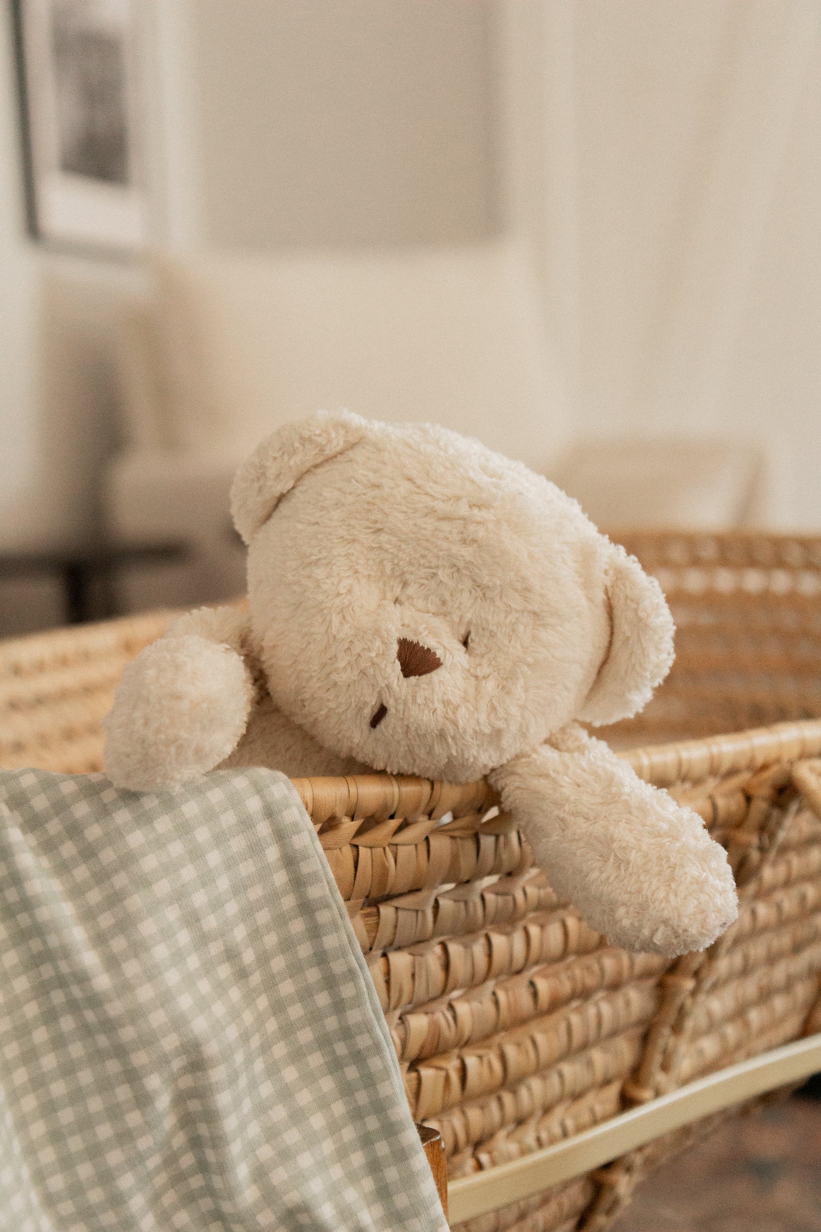 summer infant mommies melodies bear Veille sur toi - Nightlight & Pink Noise Plush in Organic Cotton