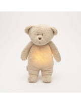 Moonie MSA2 Peluche Sonore en Coton Biologique avec Veilleuse 2.0 - Ourson Sable - Moonie vendu par Veille sur toi