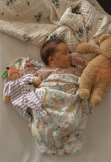 Moonie MSA2 Peluche Sonore en Coton Biologique avec Veilleuse 2.0 - Ourson Sable - Moonie vendu par Veille sur toi