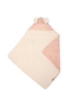 Moulin Roty 667271 Serviette de bain à capuche - Petite école de danse - Moulin Roty vendu par Veille sur toi