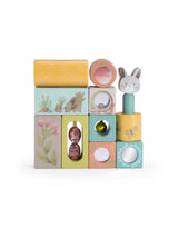 Moulin Roty 678115 Cubes d'activités - Trois petits lapins - Moulin Roty vendu par Veille sur toi