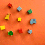 Moulin Roty 679100 Perles à enfiler en bois - Les Toupitis - Moulin Roty vendu par Veille sur toi