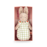 Moulin Roty 681032 Peluche - Bébé Nine la lapine - Les Minouchkas - Moulin Roty vendu par Veille sur toi