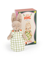 Moulin Roty 681032 Peluche - Bébé Nine la lapine - Les Minouchkas - Moulin Roty vendu par Veille sur toi
