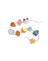 Moulin Roty 715126 Jeu de Perles en Bois à Enfiler - Après la Pluie - Moulin Roty vendu par Veille sur toi