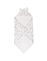 Moulin Roty 715272 Serviette de bain à capuche - Après la pluie - Moulin Roty vendu par Veille sur toi