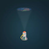 Moulin Roty 716361 Lanterne à histoires - Les Schmouks - Moulin Roty vendu par Veille sur toi