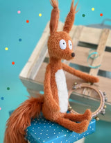 Moulin Roty 894017 Peluche Écureuil - L'école des loisirs - Moulin Roty vendu par Veille sur toi