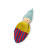 Nanchen Natur 163457 Hochet biologique pour bébé - Clown chapeau sauge - Nanchen Natur vendu par Veille sur toi