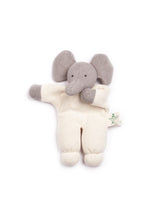 Nanchen Natur 880414 Petite peluche avec hochet - Éléphant gris - Nanchen Natur vendu par Veille sur toi