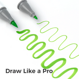 Ohuhu Y30-80404-60 Ensemble de 72 marqueurs à double pointe Honolulu B - Ohuhu vendu par Veille sur toi