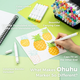 Ohuhu Y30-80404-60 Ensemble de 72 marqueurs à double pointe Honolulu B - Ohuhu vendu par Veille sur toi