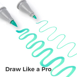 Ohuhu Y30-80404-65 Ensemble de 48 marqueurs à double pointe Honolulu B - Pastel - Ohuhu vendu par Veille sur toi