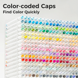 Ohuhu Y30-80404-77 Ensemble de 320 marqueurs à double pointe Honolulu B - Ohuhu vendu par Veille sur toi