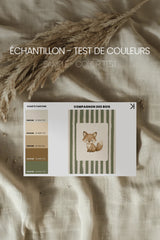Oleka Canvas COMPAGNON DES BOIS, Oeuvre sur toile rigide, encadré brun chêne (collective) vendu par Veille sur toi