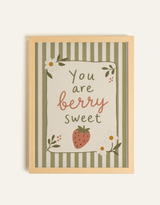 Oleka Canvas Toile berry sweet - Cadre en bois naturel clair - Oleka vendu par Veille sur toi