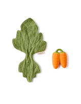 Oli & Carol L-MINDOU-CARROT Duo jouet de dentition et doudou - Cathy la Carotte - Oli & Carol vendu par Veille sur toi