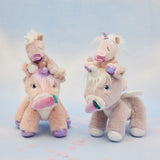 Olli Ella OEKANI-UNI-LI-P Bébé licorne Binky - Glitter - Lilas - Olli Ella vendu par Veille sur toi